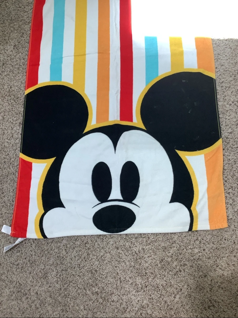 Disney retro pop Mickey beach towel